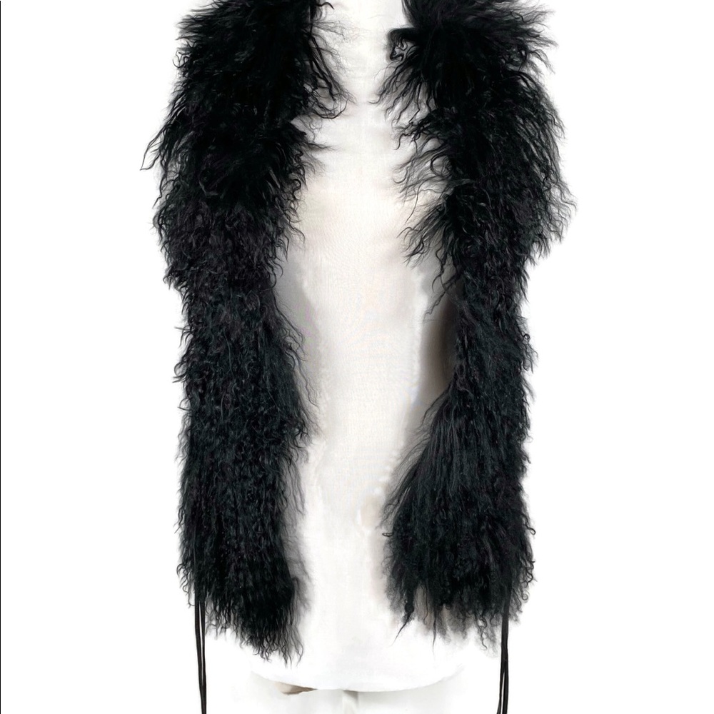 Faux Fur Vegan Vest by BLACK, NWOT